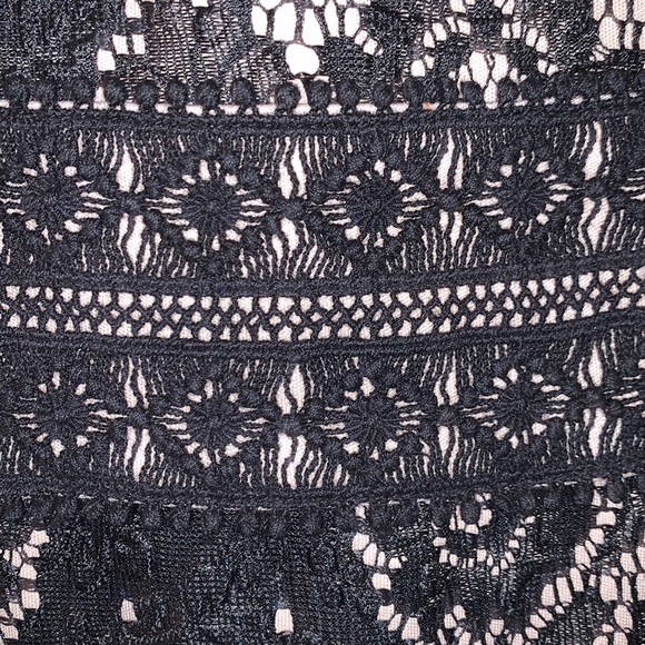 NWT Soieblu black lace tank midi dress - Picture 8 of 12